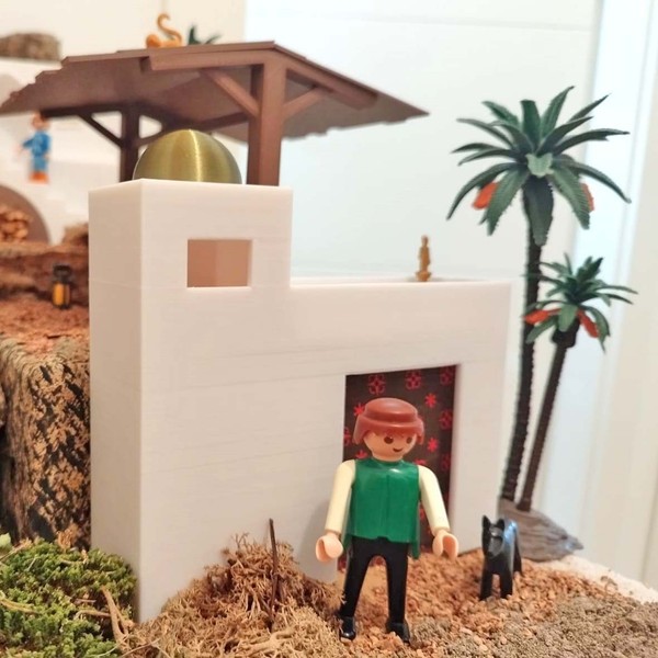 Casa Playmobil Belén 3D. P1