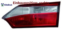 Abakus 212-1344R-LD-UE Heckleuchte Rechts RüCklicht Hecklicht FüR Toyota