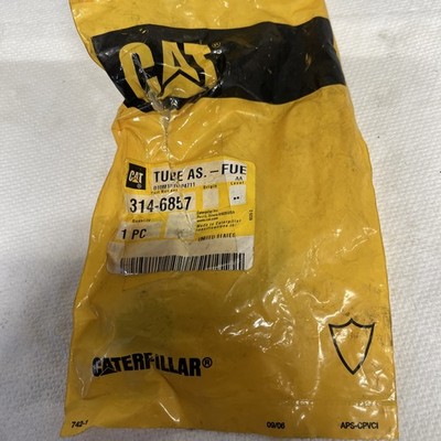 Caterpillar OEM FUEL Tube Assembly 314-6857 ~ CAT 3146857 FUEL LINE G27