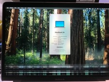 Apple MacBook Air 2020 A2179 13" i3 1.1 Ghz 8GB 256GB Gold Bad Screen 390