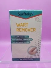 Swiftalyn Wart Remover Fast Acting Safe & Gentle Formula Repair Skin Exp 05/27