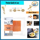 Atlantic Salmon 12oz Two Portions Fresh Farm Raised Ready to Cook