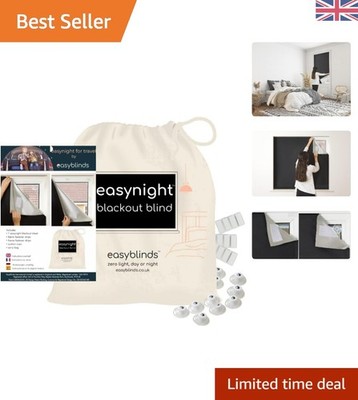 Vielseitiges Verdunkelungsrollo - perfekt für Reisen oder Zuhause, umweltfreundliches Design
