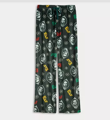 MENS SIZE XL BUDDY the ELF HOLIDAY PAJAMA LOUNGE PANT