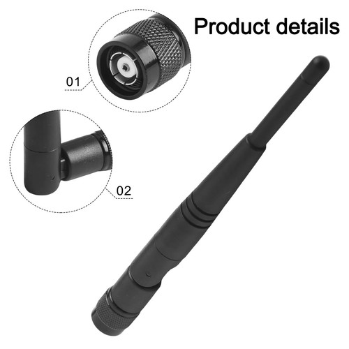 1 pz antenna nera 5dBi 2,4 GHz per S3,S6,SPS,RTS,TSC2,TSC3,5600,Georadio,Robot - Foto 9 di 24