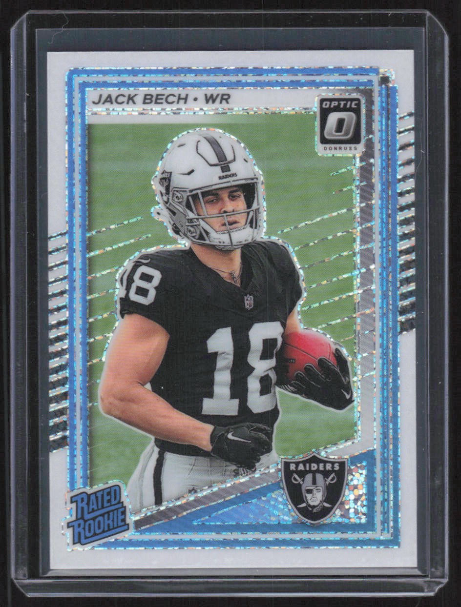 2025 Donruss Optic #211 Jack Bech White Sparkle