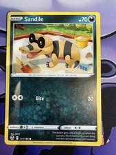 Pokemon TCG Sandile 111/195 Silver Tempest English