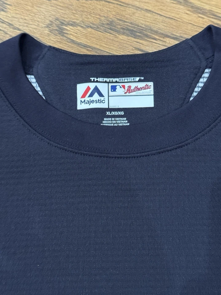 Camisa Dugout Calentamiento Polar Base Térmica MLB New York Yankees Talla XL Foto 2 de 2