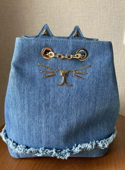新品未使用 CHARLOTTE OLYMPIA リュック デニム 猫 キャット Charlotte Olympia Cat Bags & Handbags for Women for sale | eBay