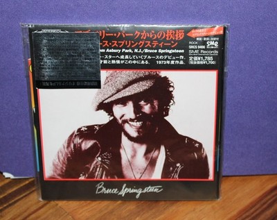 BRUCE SPRINGSTEEN GREETINGS FROM ASBURY PARK SEALED OBI JAPAN SRCS 9466