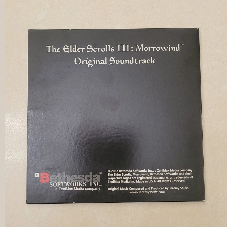 Elder Scrolls III: Morrowind Collector's Edition 2002 Original Soundtrack - Image 2 of 4