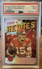 2020 PANINI PRESTIGE PATRICK MAHOMES II HEROES KANSAS CITY CHIEFS PSA 9 MINT