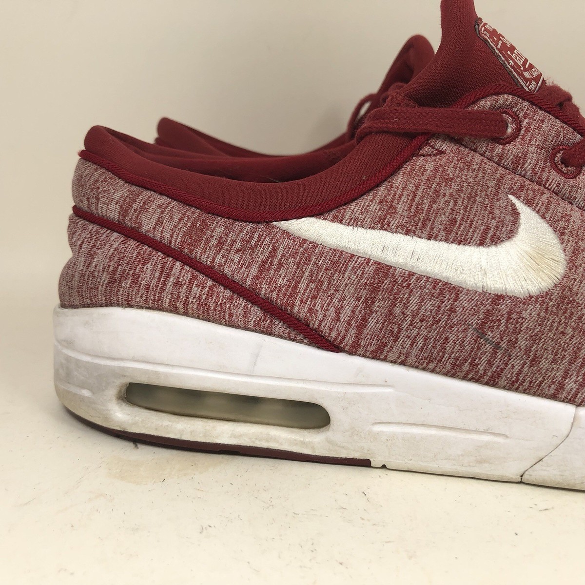 Nike Stefan Janoski Men’s Size 12 Skateboarding Max Red Blur 631303-603 Nike Sb Stefan Janoski Men main image 4