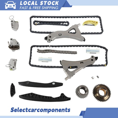 For 4.7L Mercedes M278 SL550 E500 CLS550 E550 S500 W166 V8 Timing Chain Kit Set