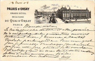 CPA PARIS 7e - Paris d'Orsay, Grand Hotel (81008)