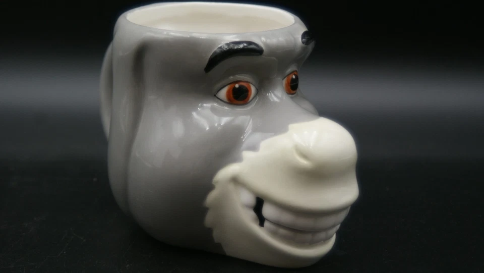 Taza Shrek Donkey Character 2004 galería 3D de Dreamworks Foto 2 de 4