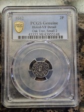 1652 3P Pine Tree, Noe-36 (Regular Strike) Massachusetts Silver