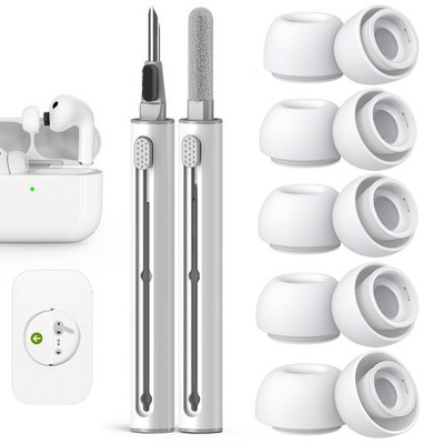 Pohgelan Compatible with AirPods Pro 3 Airpods 3 (2025), white-3