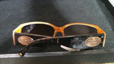 Coach S803 Addison Sunglasses Tortoise Shell Frames Brown  display picture 2