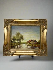 Cottage by the Quiet Stream