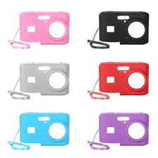 Silicone Case For KODAK PIXPRO FZ45 Camera Soft Protective Cover w/ Lanyard