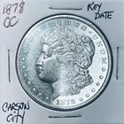 1878-CC Morgan Silver Dollar Carson City Mint $1    3229