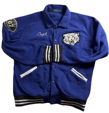 Vtg Polo Ralph Lauren New York Tigers Football Captain 1967 Varsity Jacket XL