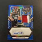 ⛰️2023-24 Panini Select-Rookie Jersey Autographs Marcus Sasser Blue Prizm /49