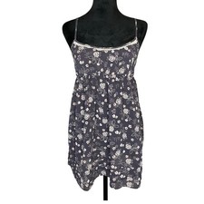 Victoria Secret Angels Sheer Floral Teddy Camisole Y2K Lace Coquette XSmall