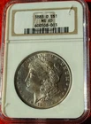 1883 O Morgan Silver Dollar- NGC MS65 EYE APPEAL RIM TONNING