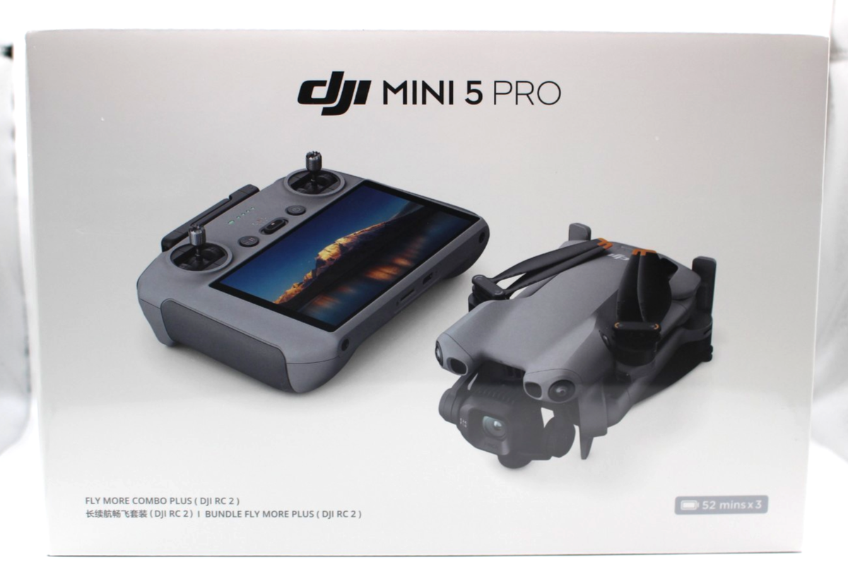 DJI Mini 5 Pro Fly More Combo Plus RC 2 Controller 52min 3 Battery