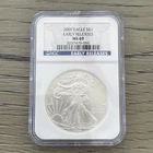 2009 NGC MS-69 AMERICAN SILVER EAGLE 1 OZ .999 SILVER 3257479-095 EARLY RELEASE