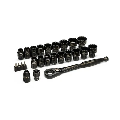 GEARWRENCH 25 Piece 3/8" Drive Pass Through Ratchet and Socket Set | GWX6PT25 - Image 1 of 4