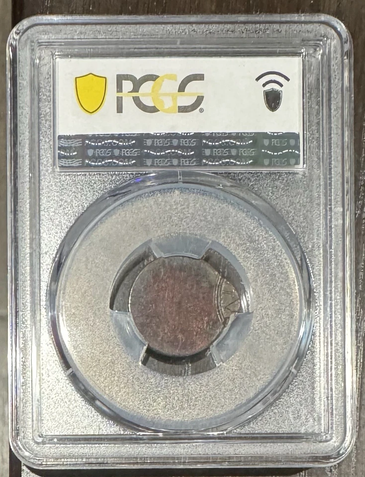 1959-1982 LINCOLN CENT PENNY 1c MINT ERROR STRUCK 90% OFF CENTER PCGS MS62BN - Image 2 of 2