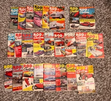 Lot Of 25 Vintage Rod & Custom Magazines Years 1957 ,1958, 1959, 1960 & 1961