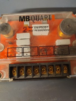 MB Quart 2 Way Speaker Crossover Network Frequency Switcher 640.3510
