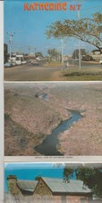 KATHERINE NORTHERN TERRITORY 11 SCENES INCL CROCODILE NUCOLORVUE FOLDOUT P/CARD