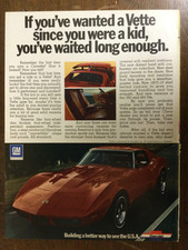 Misc 6267 Advertisement 1973 Corvette Coupe