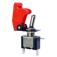 Kill Switch Rot Kfz Kippschalter 12V 20A Schalter + Rote Led + Rote Kappe