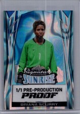 Briana Scurry 2024 Leaf Soccer 1/1 Pre Production Proof