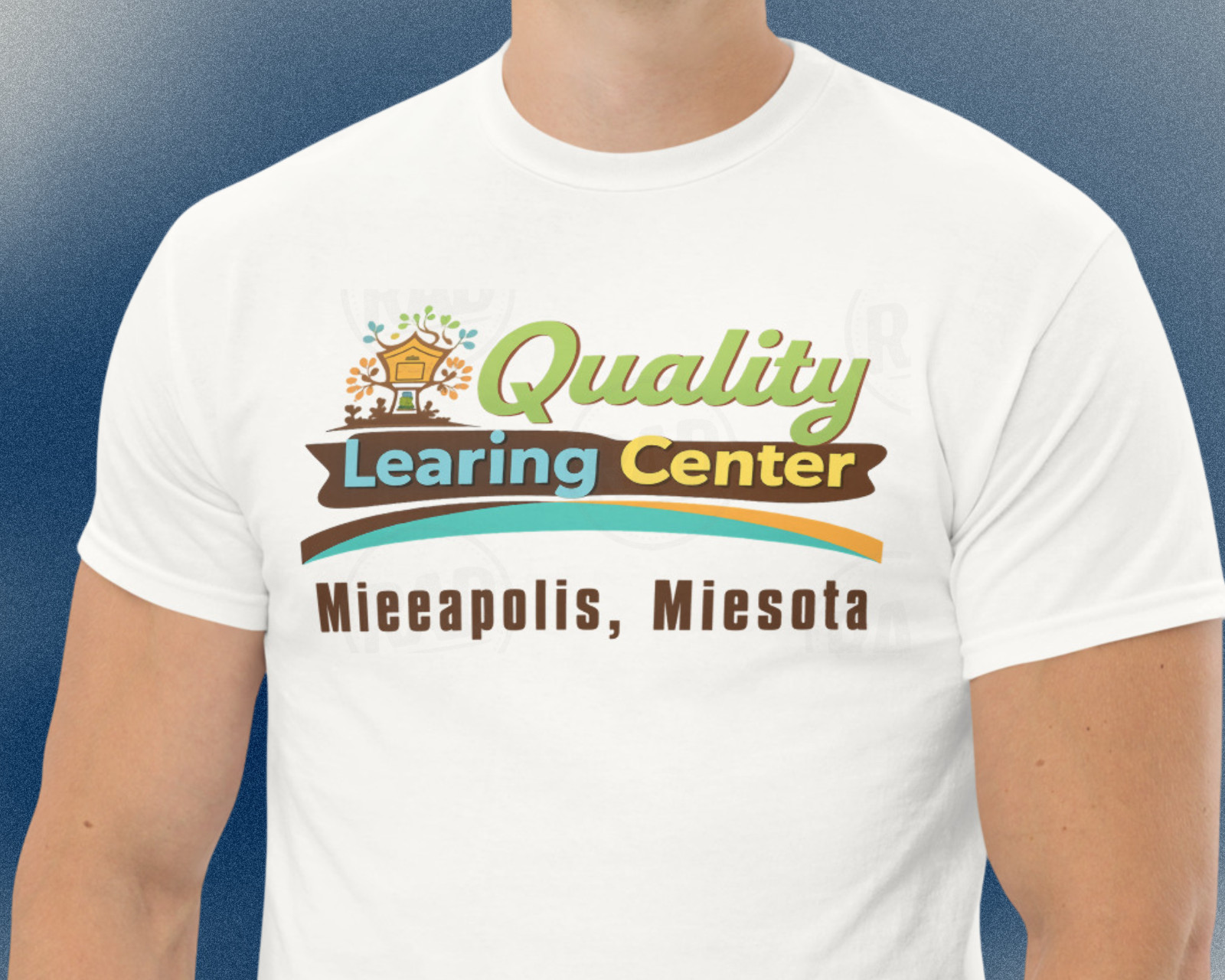 Quality “learing” center shirt parody – minneapolis minnesota political humor