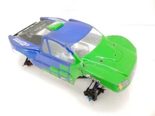 Traxxas Slash 4x4 LCG 1/10 Short Course Truck Roller Slider Chassis w/ Servo Upg