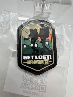 Olight Klettpatch   Get Lost ! Beamwalk  neu, unbenutzt