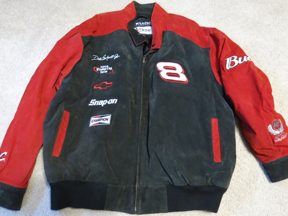 Dale Earnhardt Jr Budweiser #8 Mens NASCAR Wilsons Leather