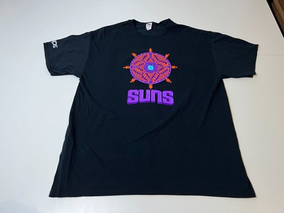 Phoenix Suns Native American Heritage Night Menâs Black T-Shirt - SGA - XL | eBay