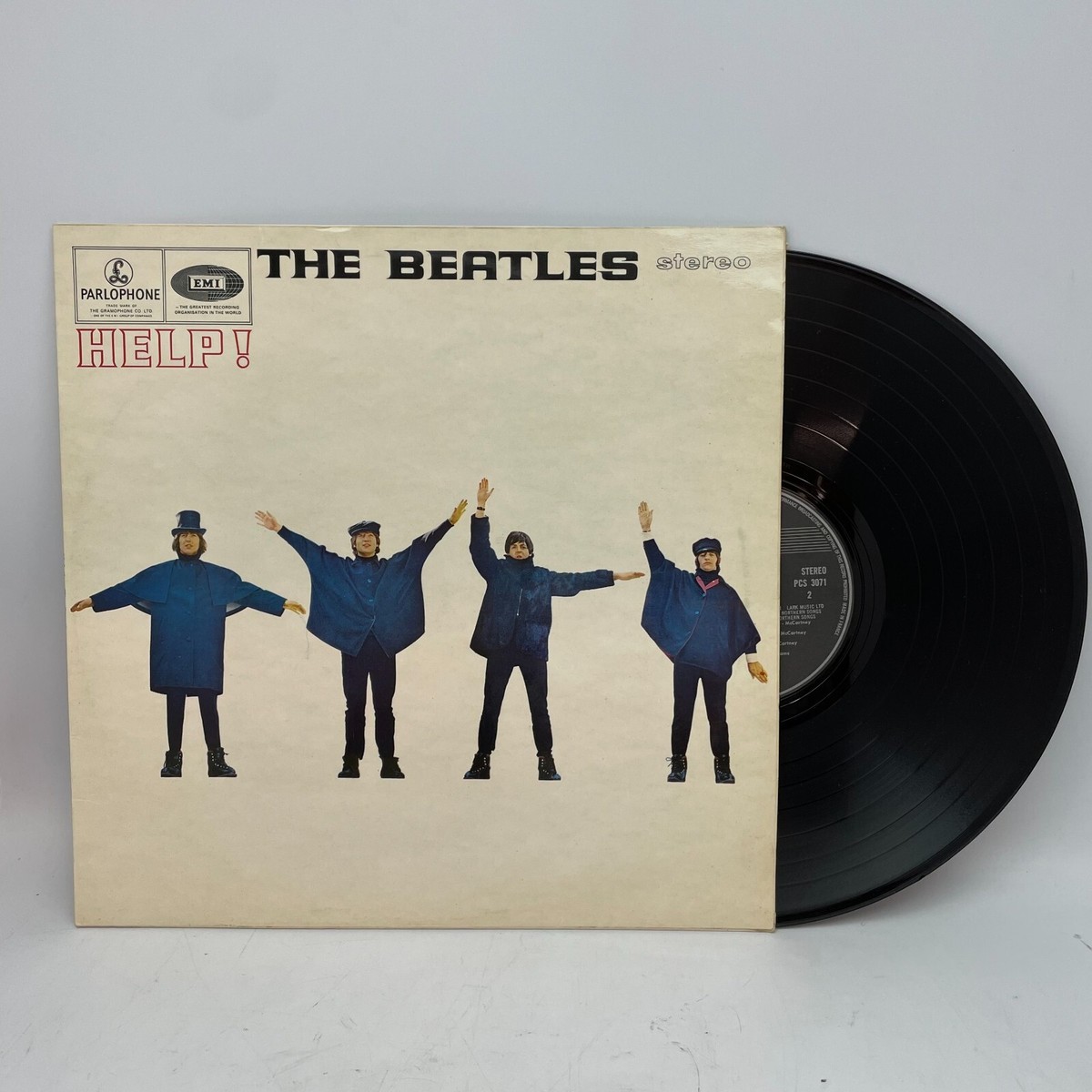 The Beatles Help 1973 UK French Export Reissue Vinyl LP VG+ Vinyl