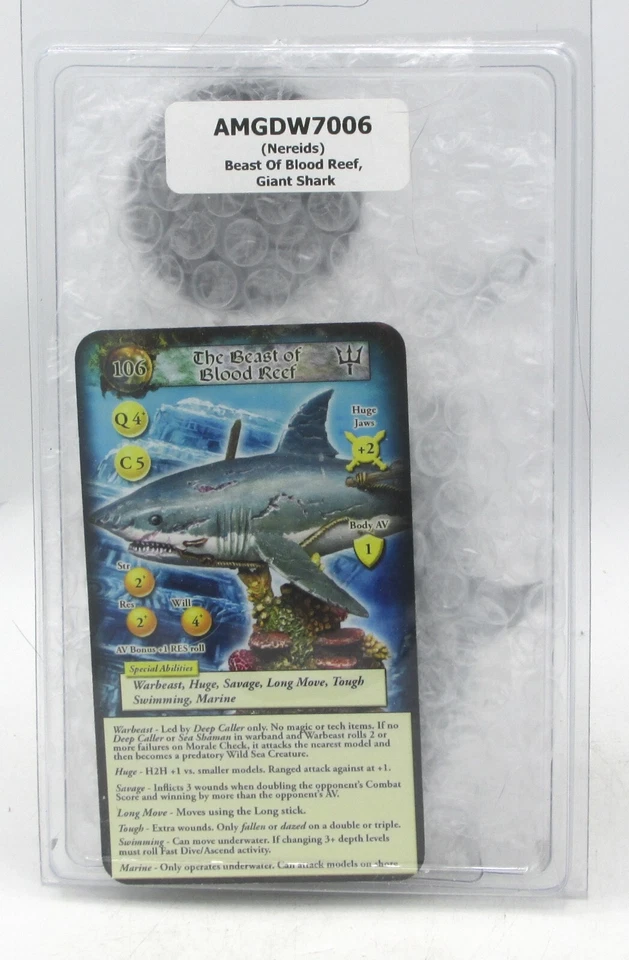 DeepWars DW7006 The Beast of Blood Reef Giant Shark (Nereids) Sea Monster - Image 2 of 4