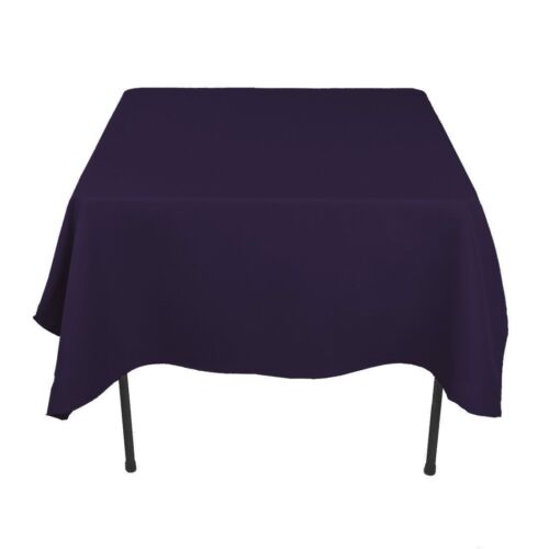 10 Quadratische 60 Zoll x 60 Zoll Tischdecken Polyester Party Restaurant 23 FARBEN USA Verkauf - Bild 21 von 28