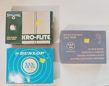 32 Vintage Golf Ball Lot Spalding Kro-Flite Dunlop XXX-Outs Plus More