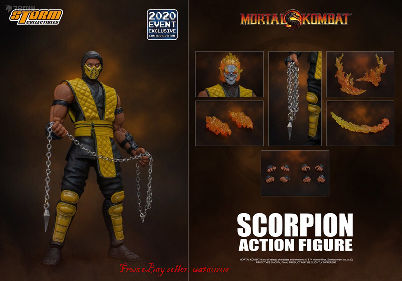 Perfect Storm Toys Mortal Kombat Scorpion (Sdcc Limited Edition) 1 